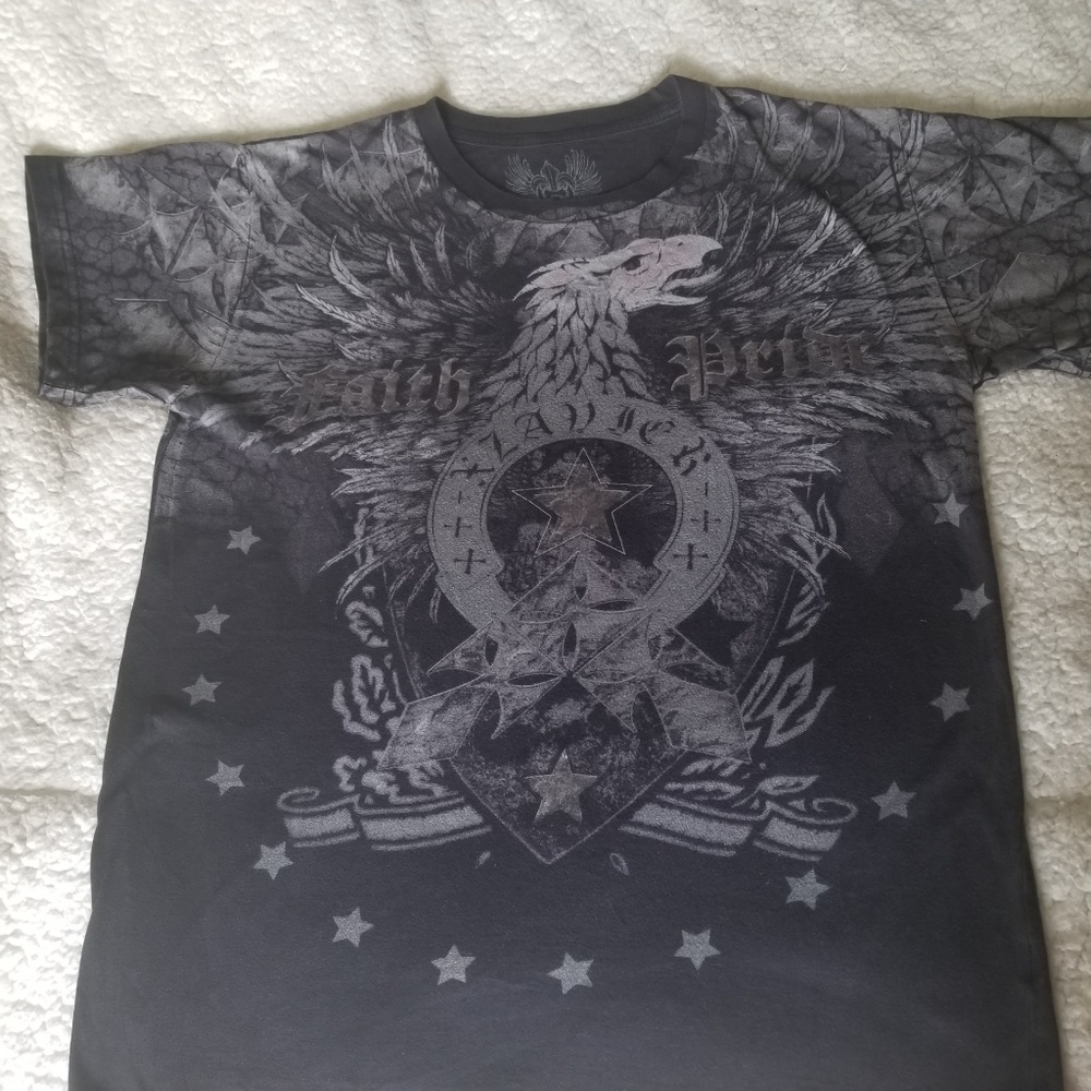 XZavier AXR Mens Tee Med Patron Saint faith p